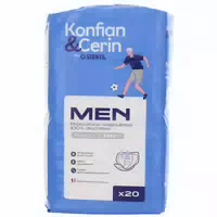 Stentil Konfian & Cerin Men Level 2 Diskreter Männerschutz 20 Einheiten