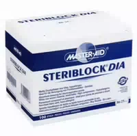 Steriblock Dialyse Pflaster 86x25mm Master Aid