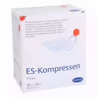 Es Kompressen Steril 7,5x7,5 Cm 8fach 25x2 St