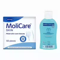 Sterillium Classic Pure Lsg & Molicare Skin Feuchtpflegetücher