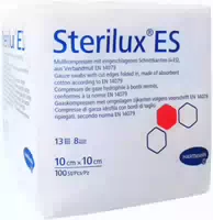 Sterilux Es Kompressen 10 X 10 cm 100 Stück 8 Lagig