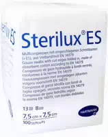 Sterilux Es Kompressen 7,5 X 7,5 cm 100 Stück