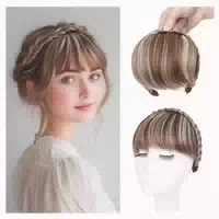 Stirnband Pony Fransen Front Perücke Hellbraun Mix Blond Blo 1 st