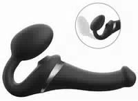 Strapless Strap On „multi Orgasm Bendable“ Mit 3 Motoren