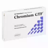 Chromium Gtf Tabletten 30 st Tabletten