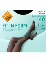 Nur die Strumpfhose Fit in Form 40 den Schwarz 40 44