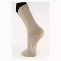 Lindner Diasoft Diabetikersocken, Dunkelbeige, Gr 41 43 2 st
