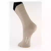 Lindner Diasoft Diabetikersocken, Dunkelbeige, Gr 38 40 2 st