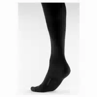 Lindner Silversoft Diabetikersocken Kniestrümpfe, Schwarz, Gr 41 43