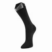 Lindner Silversoft Plüsch Diabetikersocken, Schwarz, Gr 35 37 2 st