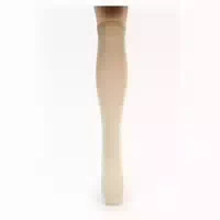 Lindner Silversoft Diabetikersocken Kniestrümpfe, Beige, Gr 44 46 2 St