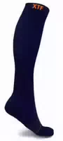 Stützende Kniestrümpfe, Blau S m Unisex, Gr 36 41