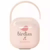 Suavinex Birdies Schnullerhalter 0 Monate und Mehr Farbe : Rosa