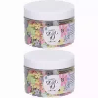 No Sugar Sugar Streuselmix Flower Power