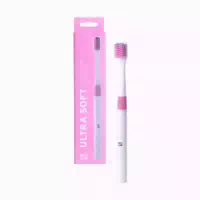 Toothbrush Woom Charcoal Soft 1 St