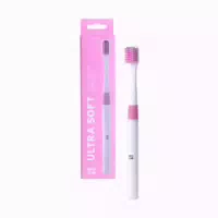 Toothbrush Woom Ultra Soft, Pink
