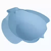 Einsatz Bidet Blau