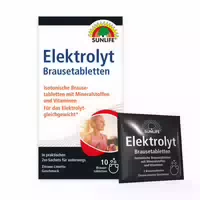 Sunlife Elektrolyte Brausetabletten Isotonisch Zitrone Limette Dextrose Party Reisen Sport