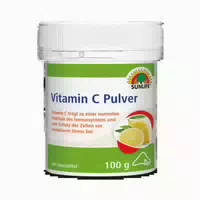 Sunlife Vitamin C Pulver Zitronengeschmack 100 G