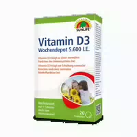 Sunlife Vitamin D3 Wochendepot 8 g