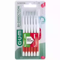 Gum Bi Direction Interdentalbürste 0,8 mm 6 st Zahnbürste