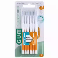 Gum Bi Direction Interdentalbürste 0,9 mm 6 st Zahnbürste