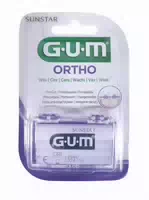 Gum Ortho Wachs Mint 1 st