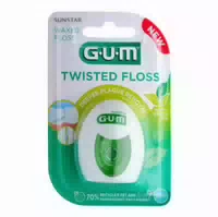 Gum Twisted Floss Waxed Zahnseide 1 St