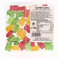 Super Bären Gummibonbon Zuckerfrei 125 G