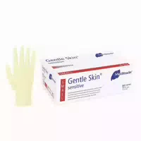 Meditrade Gentle Skin Sensitive Einmalhandschuhe Latex 100 Stück Gr S