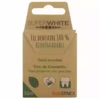 Superwhite Biologisch Abbaubarer Dentalfaden 50 m