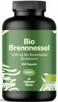 Nature Flow Bio Brennnessel Kapseln Hochdosiert 260 Kapseln 4 Monate Vorrat