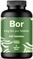 Bor Tabletten 450 Tabletten 4 mg Hochdosiert aus Borax Nature Flow