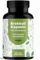Bloom Naturals Brokkoli Kapseln Hochdosiert 200 Kapseln 7 Monate Vorrat