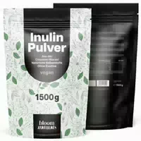 Bloom Naturals Inulin Pulver Hochdosiert 1500 g 300 Portionen