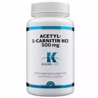 Acetyl L Carnitin Hcl 500 Mg Klean Labs Kapseln 60 St