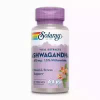 Ashwagandha Extrakt Solaray Kapseln 60 st