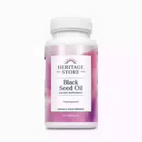 Heritage Store Schwarzkümmelöl 650 Mg