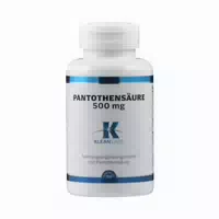 Klean Labs Pantothensaeure 500mg 100 st Kapseln