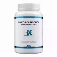 Omega 3 Fischöl 1200 Mg Mit Epa Und Dha Klean Labs 100 St