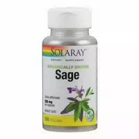 Salbeiblätter 570 Mg Solaray Kapseln 100 St