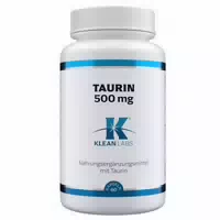 Taurin 500 Mg Klean Labs Kapseln 60 St