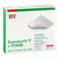 Suprasorb P Phmb Schaumverband 7,5x7,5 cm