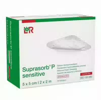 Suprasorb P Sensitive Pu Schaumv Bor Lite 5x5cm