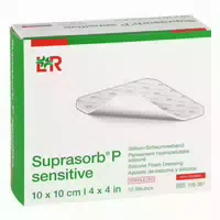 Suprasorb P Sensitive Pu Schaumv Non Bor 10x10cm