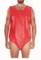 Suprima Inkontinenz Body aus 100% Pvc, Knöpfbar im Schritt und Schulter