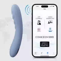 Svakom Ava Neo Interactive Thrusting Vibrator Blue