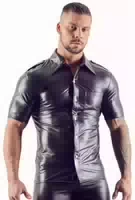 Shirt Aus Lederimitat