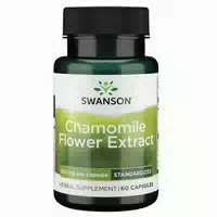 Swanson, Chamomille Flower Extract Kamillenblüten Extrakt ,glutenfreie Kapseln