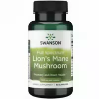 Swanson Löwenmähne Pilz 500 mg